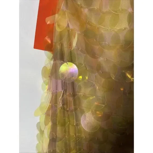 Simon Miller Junjo Dress embellished bodice LIMONECELLO SIZE 8 NWT $595 msrp - Picture 12 of 15